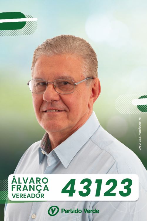 ALVARO FRANÇA - Partido Verde