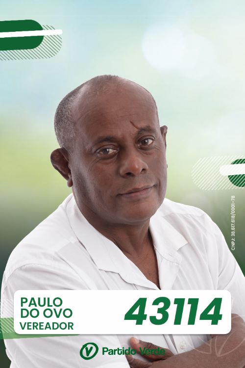 Paulo José de Oliveira - Partido Verde