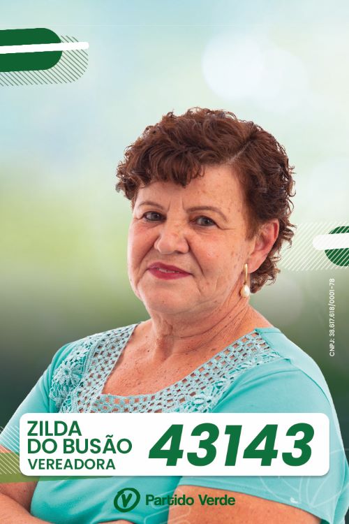 Zilda Aurora Gomes - Partido Verde