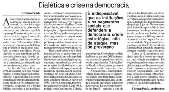 Dialética e crise na democracia