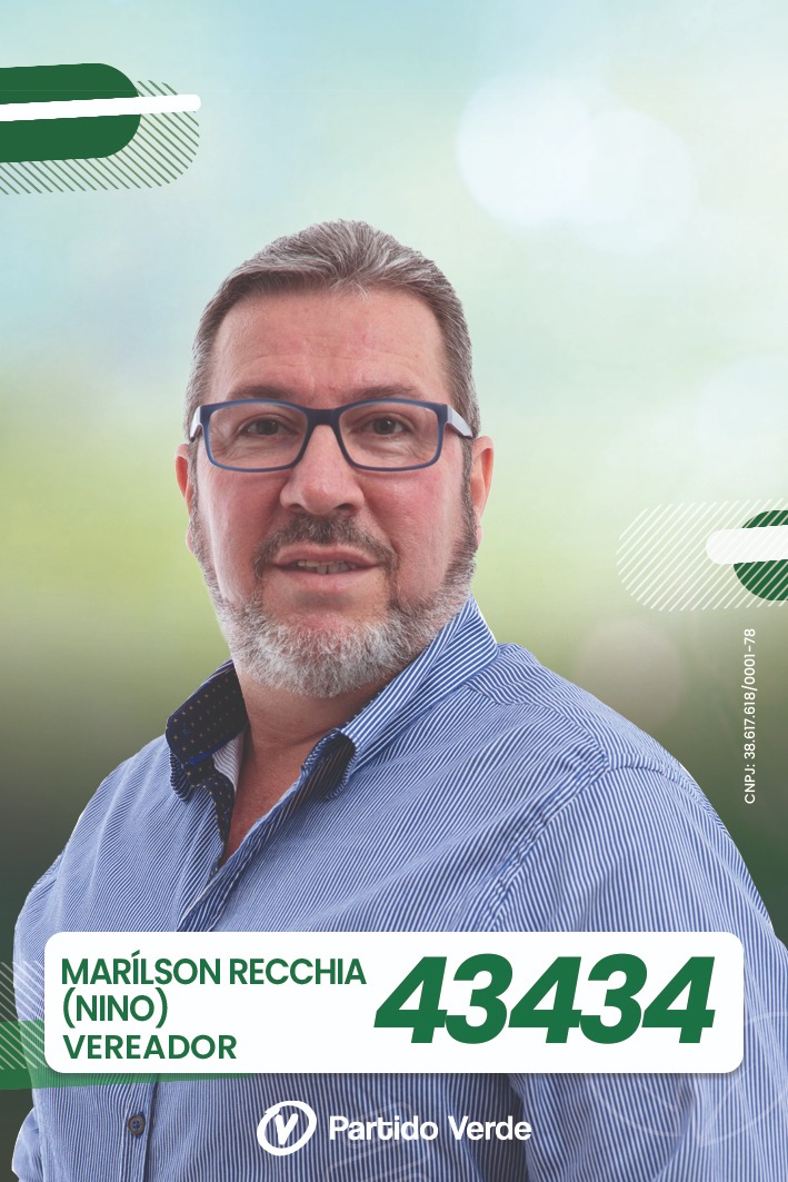 Marílson Cesar Recchia - Partido Verde