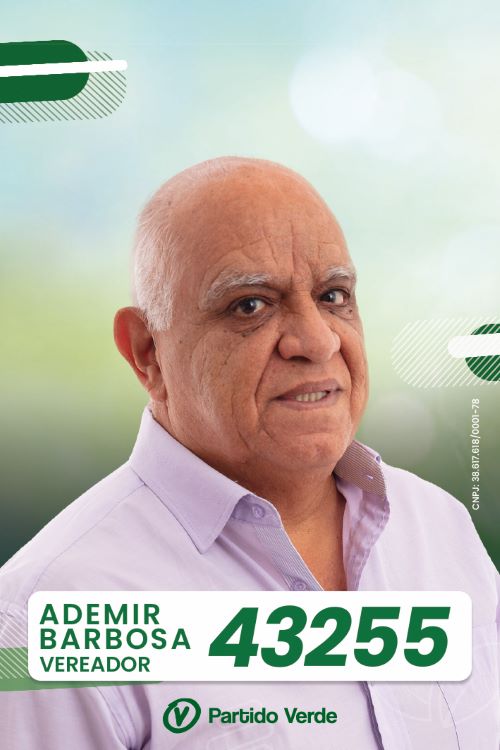 ADEMIR BARBOSA - Partido Verde