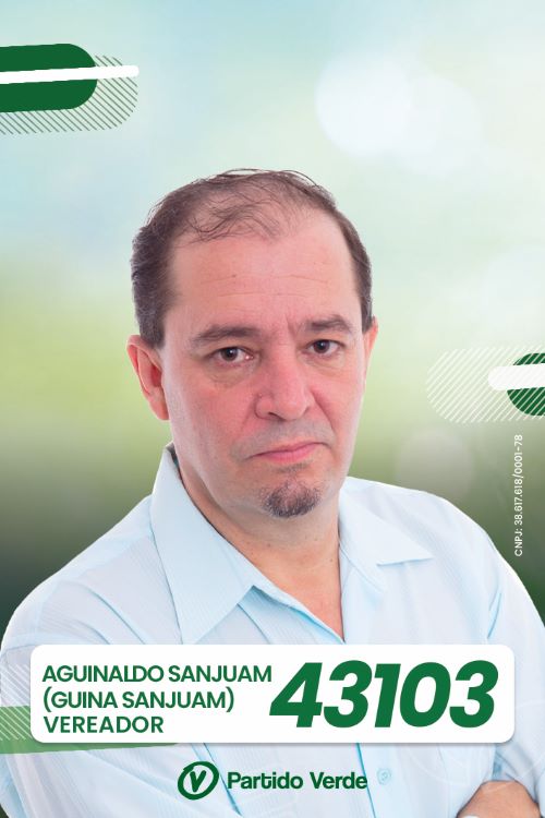 Aguinaldo  Sanjuam - Partido Verde