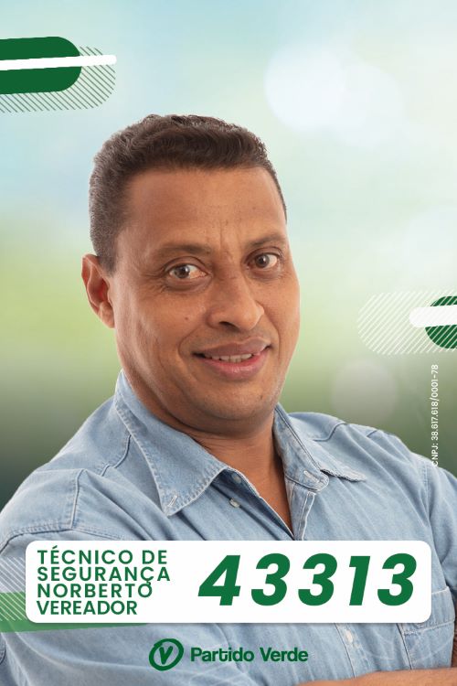 Técnico de Segurança Norberto - Partido Verde